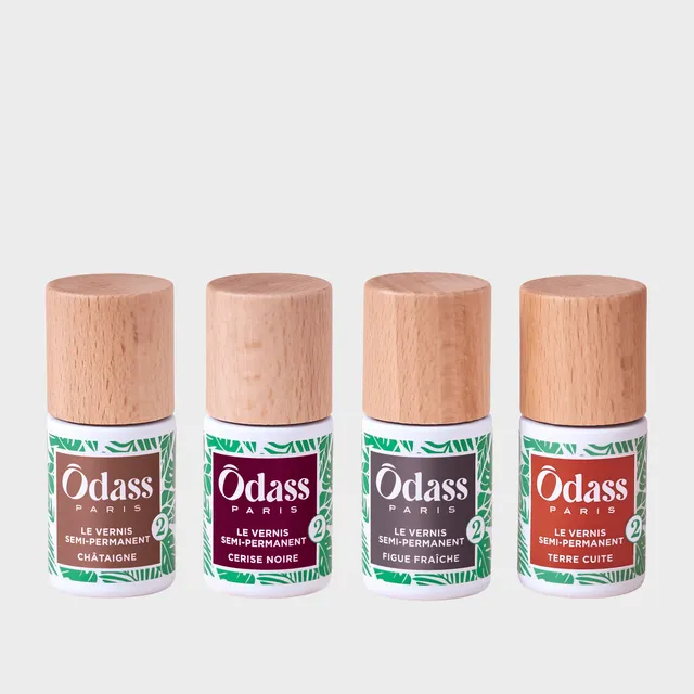 Ôdass Paris Quatuor Automne 2024 vernis semi-permanent 4x10ml