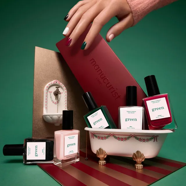 Manucurist Green Rainbow Collections coffret 3 vernis tendance
