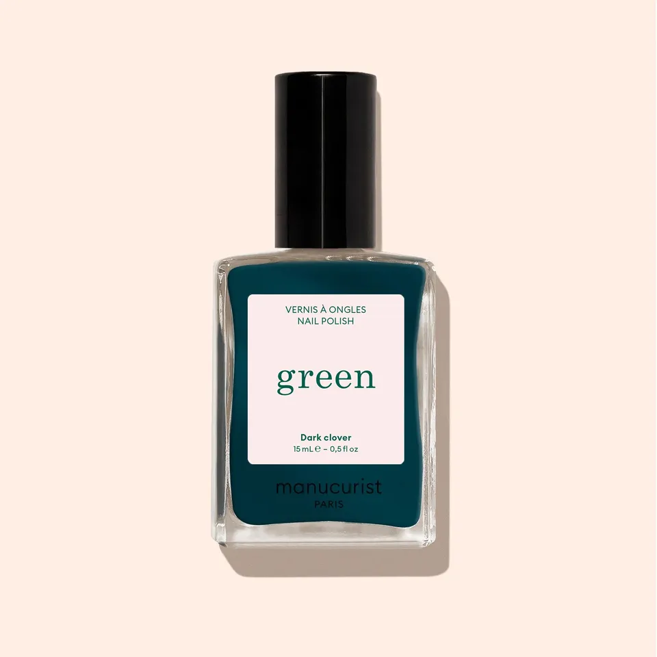 Manucurist Green Dark Clover vernis à ongles bleu canard