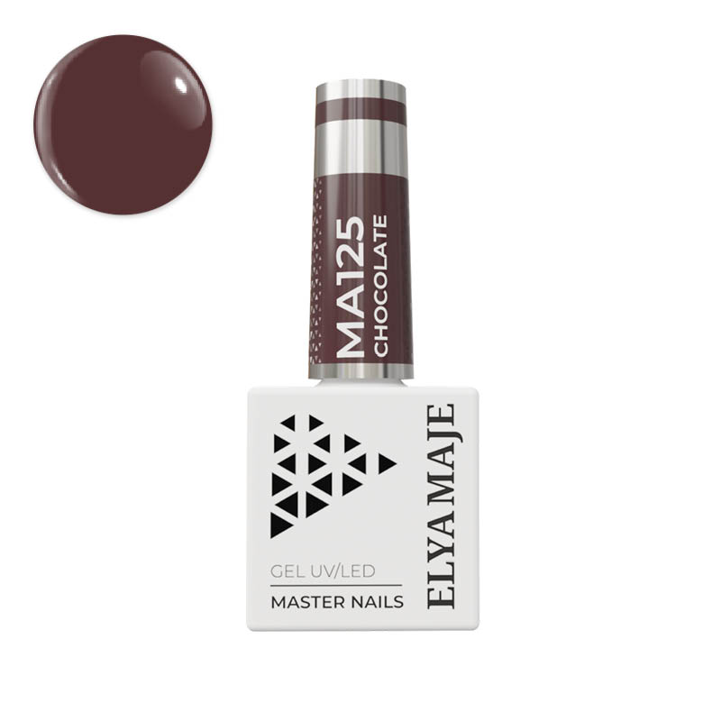 Elyamaje N°125 Chocolate vernis semi-permanent marron