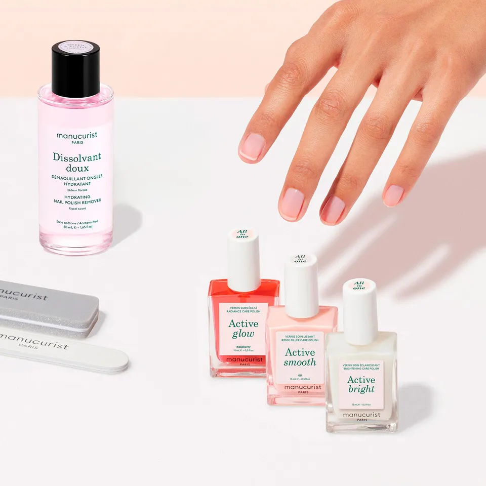 Manucurist Active Kit Manucure 3 vernis soin éclat
