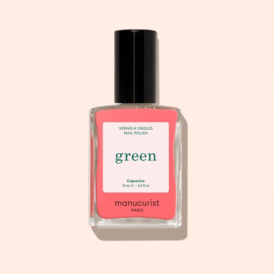 Manucurist Green Capucine vernis à ongles rose corail opaque