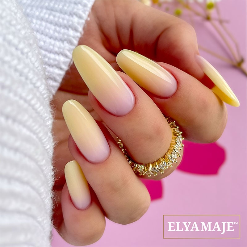 Elyamaje Color Creamy Gel Lemongrass N°05 gel UV LED gainage