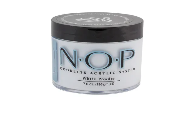 INM N.O.P. White poudre acrylique 7 oz prise lente