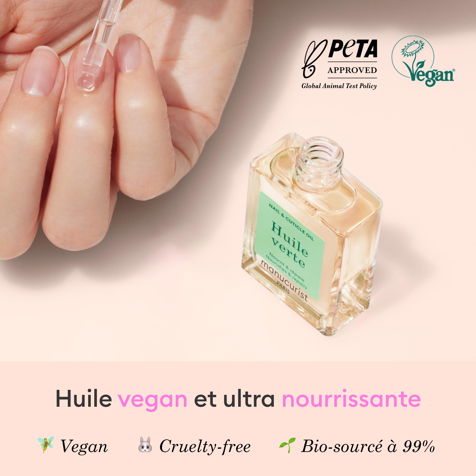 Manucurist Huile Verte huile cuticules 15ml nourrissante