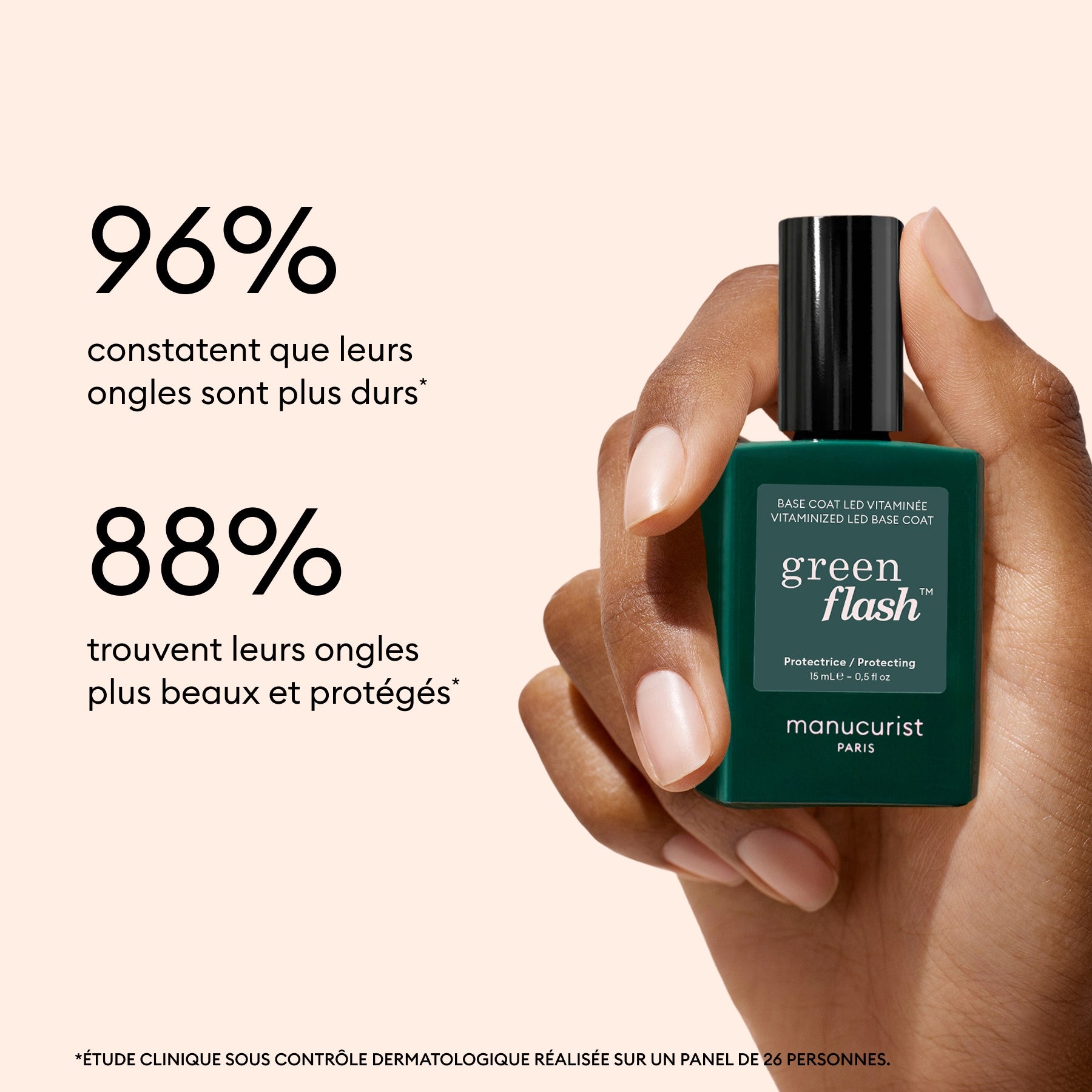 Manucurist Green Flash Base Vitaminée base fortifiante