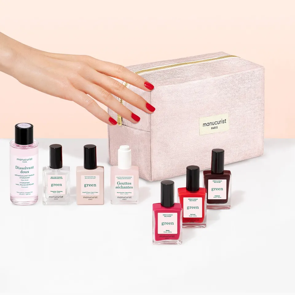 Manucurist Green Starter Kit vernis trousse coton 7 jours