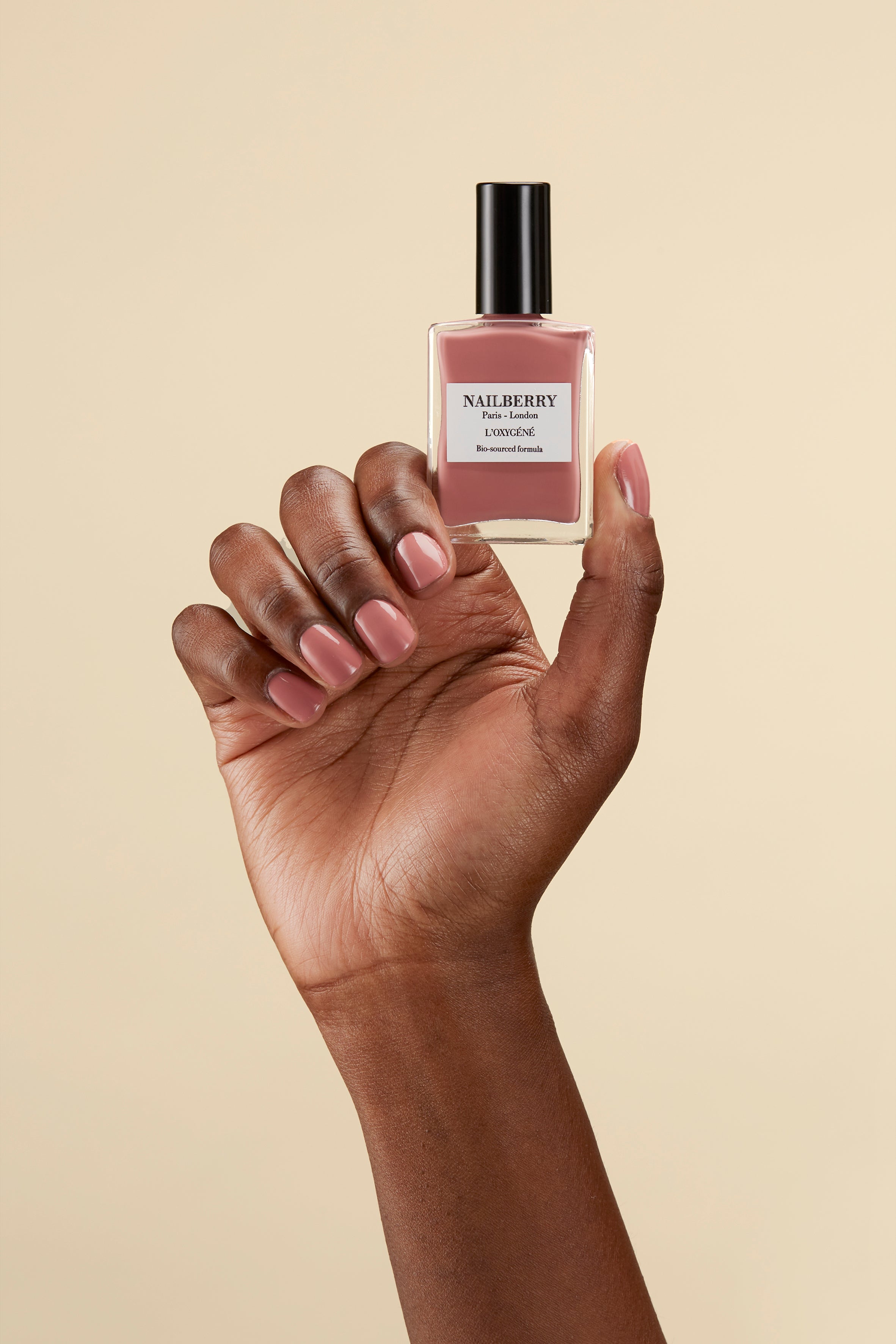 Nailberry L'oxygéné Cashmere vernis 14ml rose nude