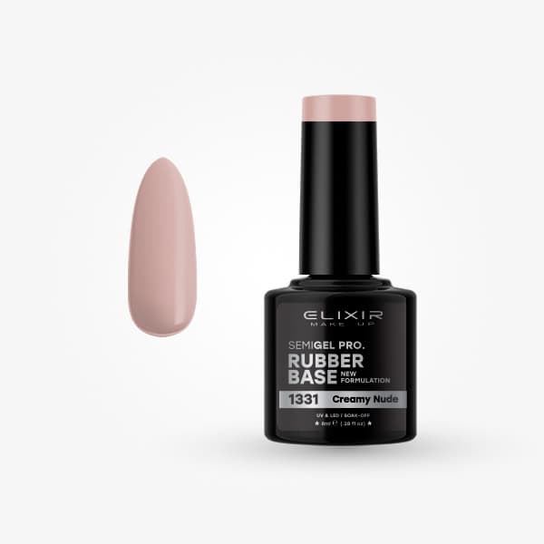 Élixir Semi Gel #1331 Base Coat Creamy Nude 8ml