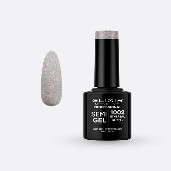 Élixir Semi Gel #1002 Ethereal Glitter Vernis Semi-Permanent 8ml