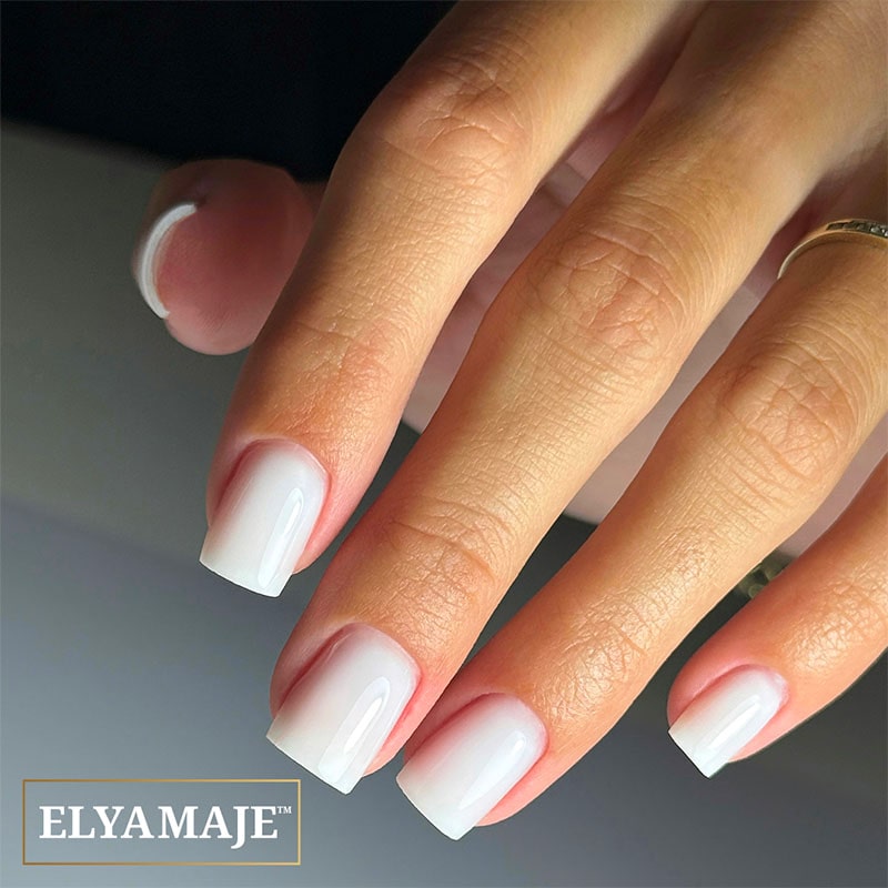 Elyamaje Milky White Easy Base Colorée Laiteuse