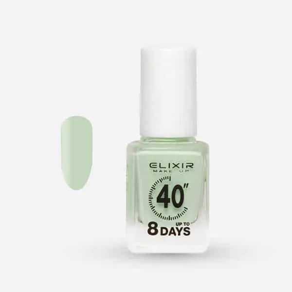 Élixir 40 Second #049 Vernis à Ongles Vert Clair Séchage 40s