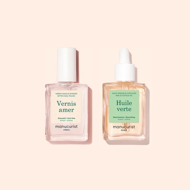 Manucurist Routine Basic soin ongles rongés vernis amer 2 semaines
