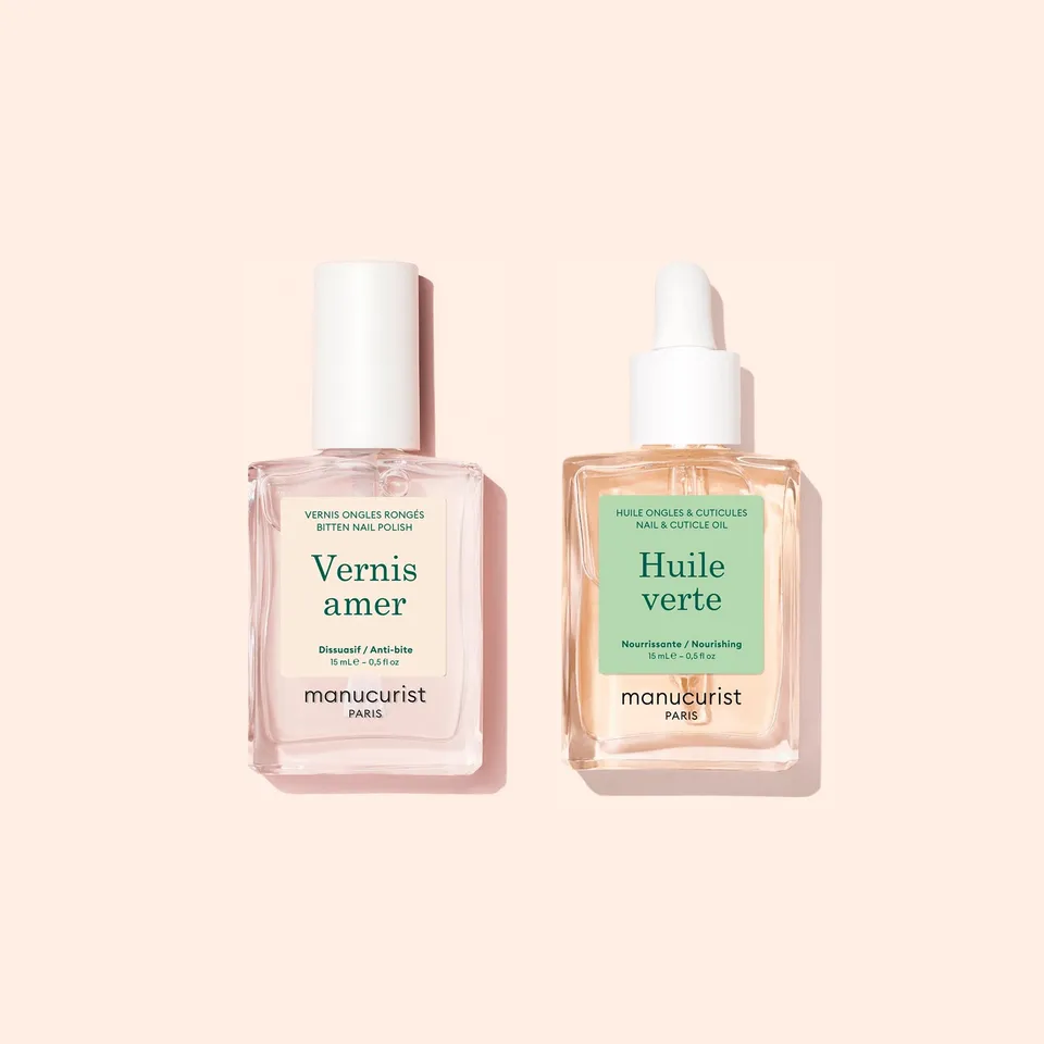 Manucurist Routine Basic soin ongles rongés vernis amer 2 semaines