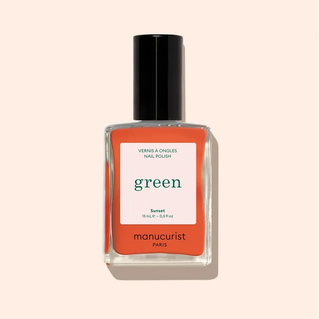 Manucurist Green Sunset vernis à ongles orange acidulé