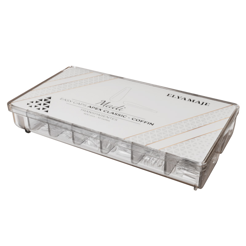 Elyamaje Easy Caps Madi capsules coffin medium transparentes