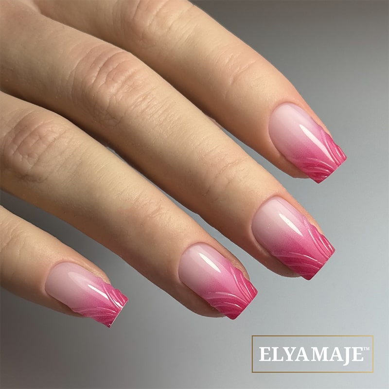 Elyamaje 3D Gel Clear Givré n°1 gel nail art sans résidu