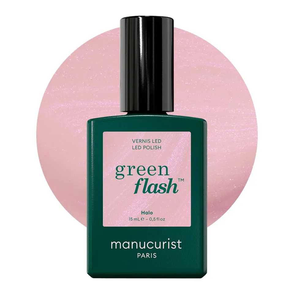 Manucurist Green Flash Halo vernis semi-permanent 15 ml mauve