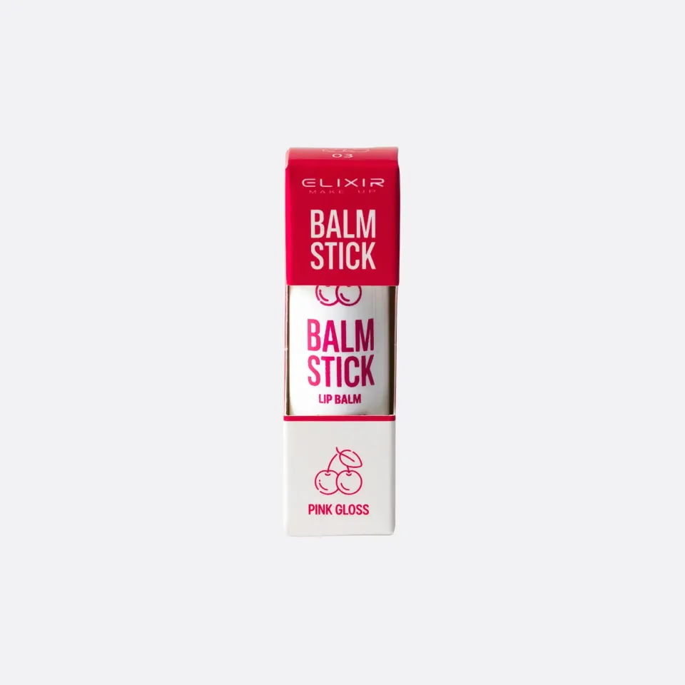 Élixir Balm Stick Pink Gloss baume lèvres hydratant vitamine E