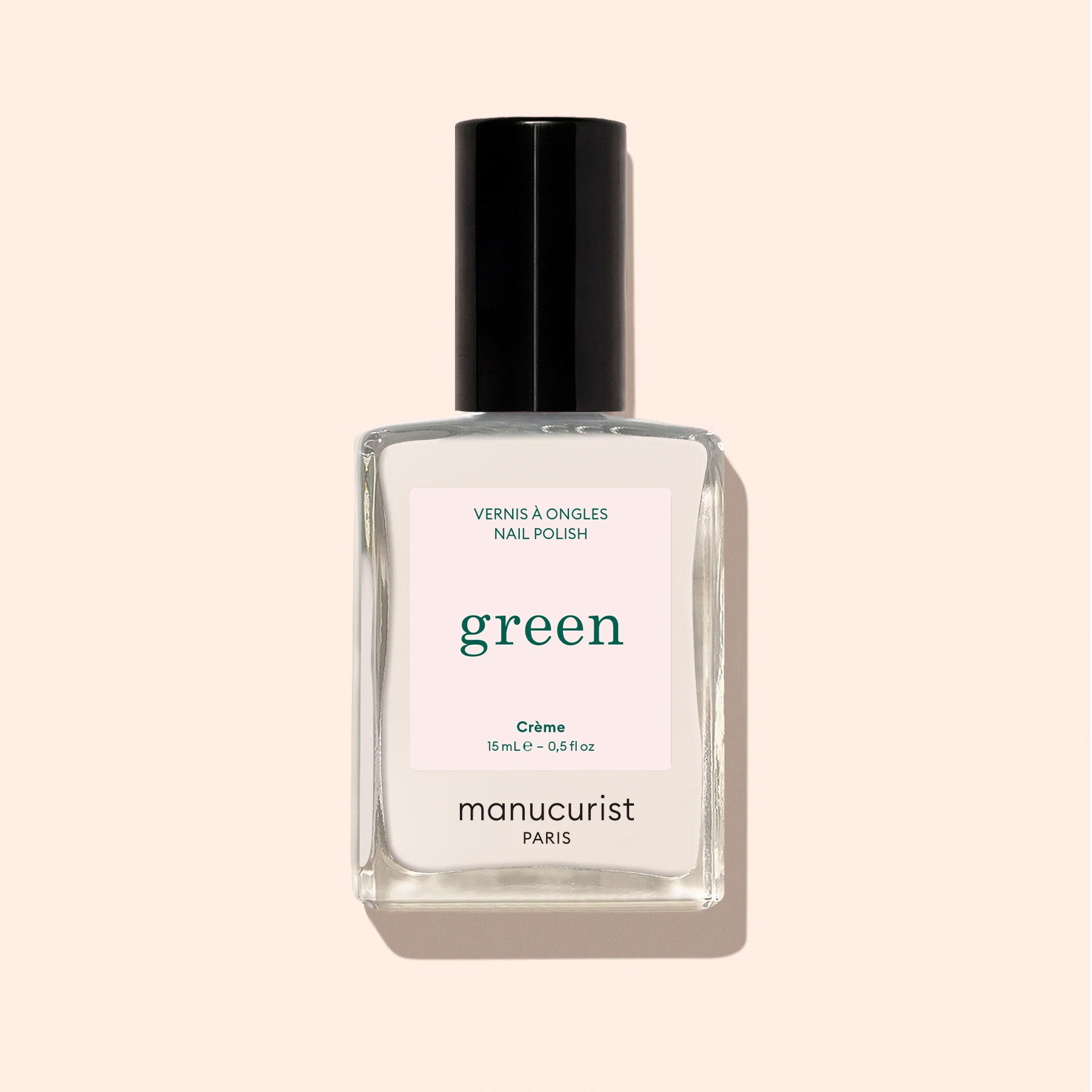 Manucurist Green Crème vernis à ongles blanc cassé opaque
