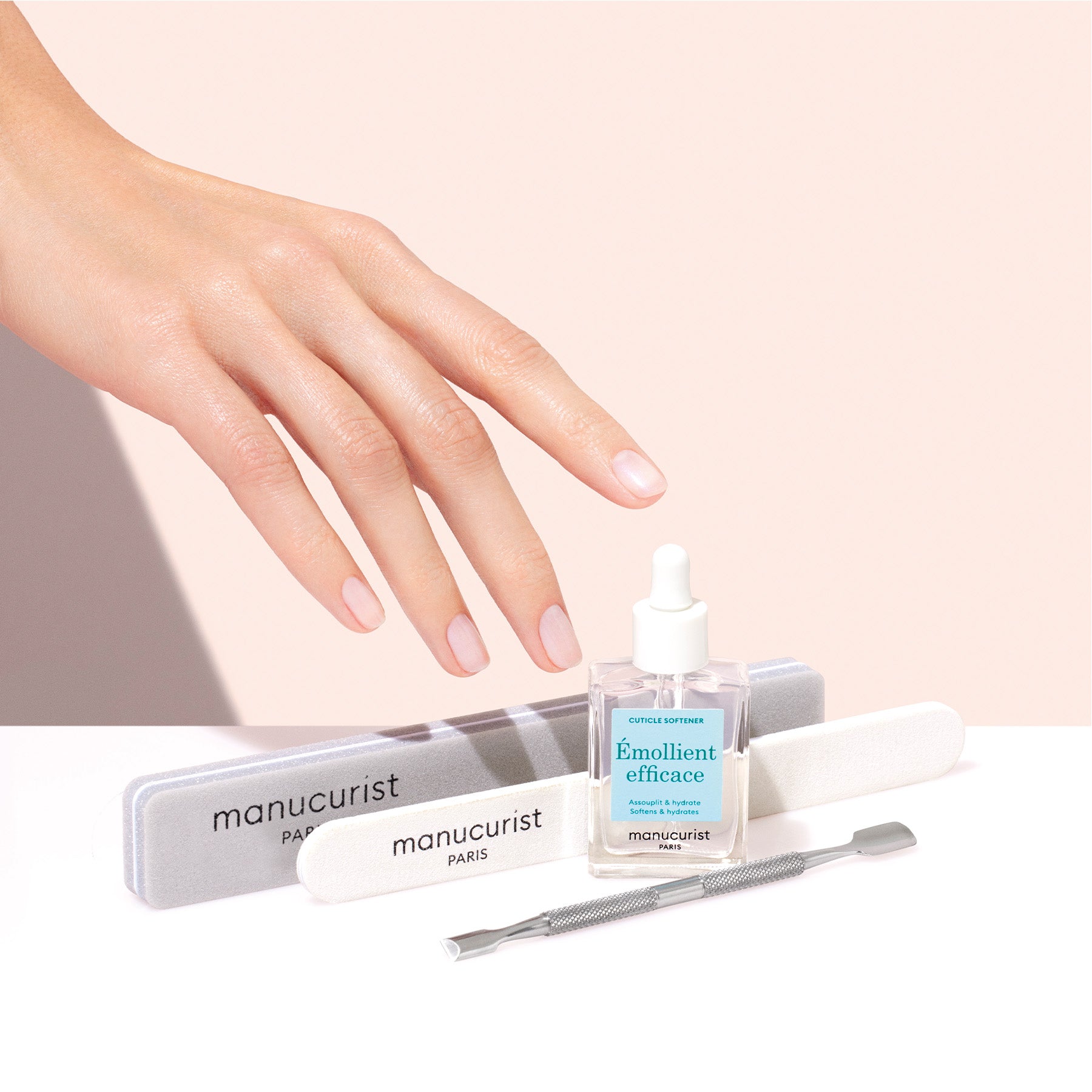 Manucurist Set préparation ongle pousse-cuticules