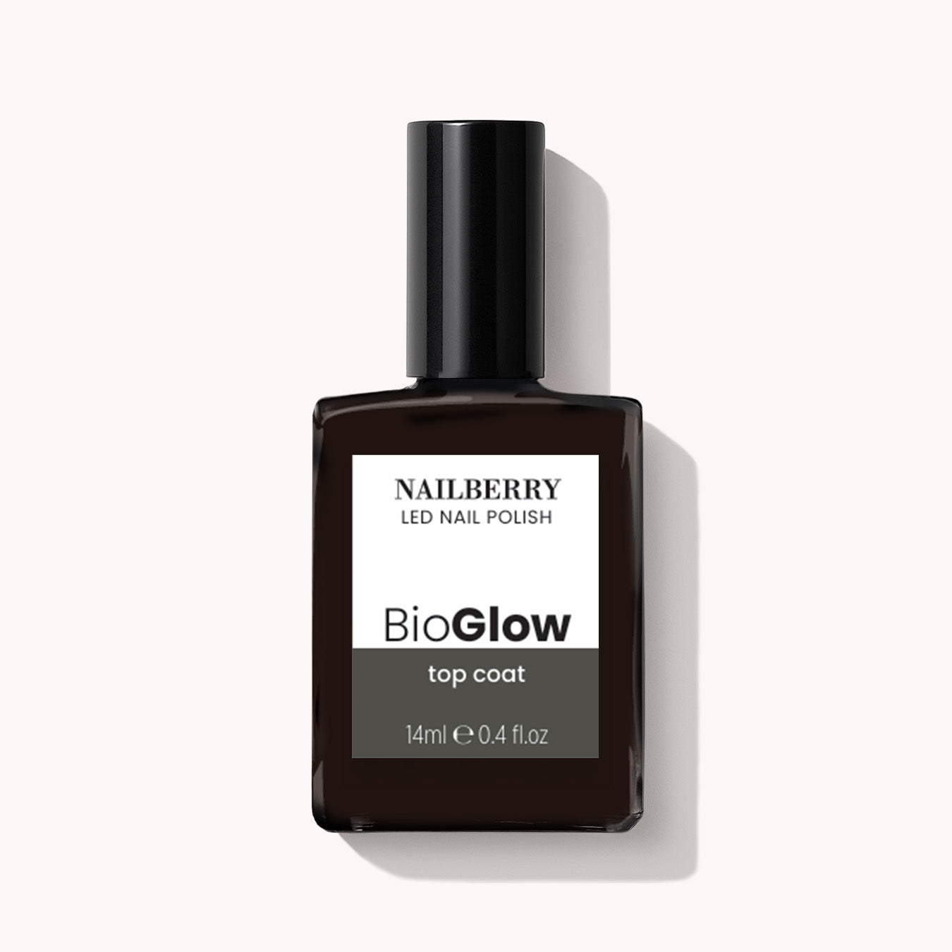 Nailberry BioGlow Top Coat semi-permanent 14ml brillant