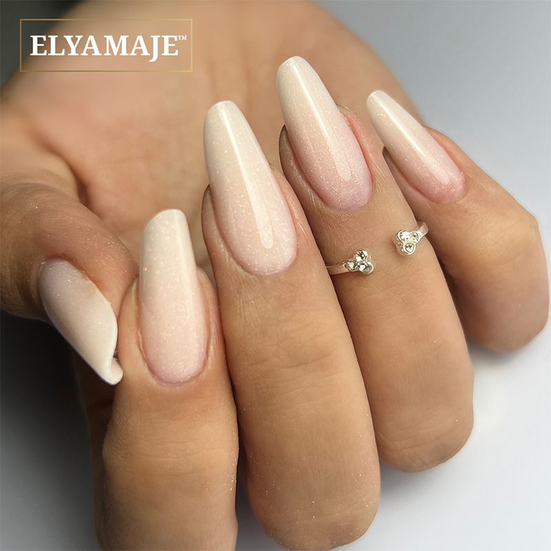 Elyamaje Acrypop Glitter Light Pink n°06 gel pailleté tube