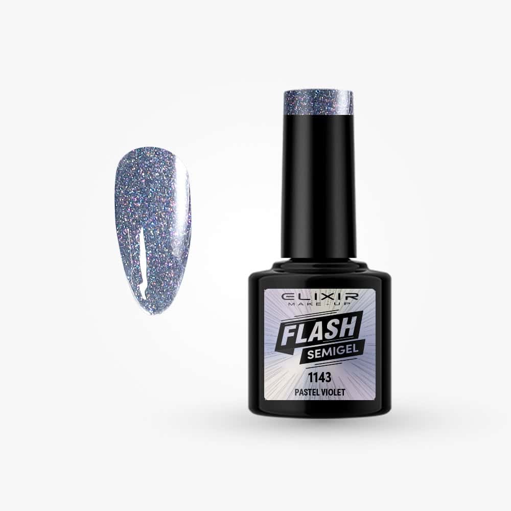 Élixir Flash #1143 vernis semi-permanent violet 8ml