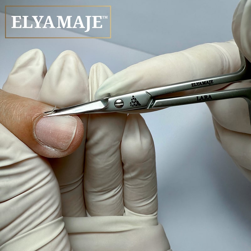 Elyamaje Lara 19mm ciseaux à cuticules inox Eco Pro