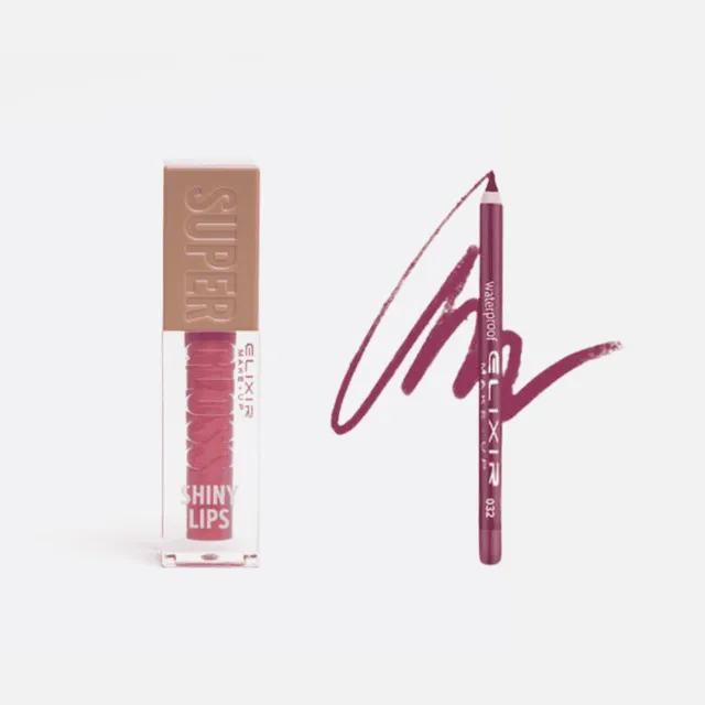 Élixir Lip Combo Bali gloss lèvres + crayon hydratant