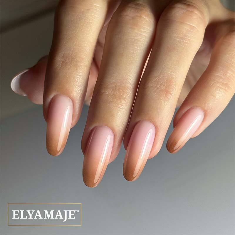 Elyamaje Ultra Baby Paint 09 gel nail art marron chocolat