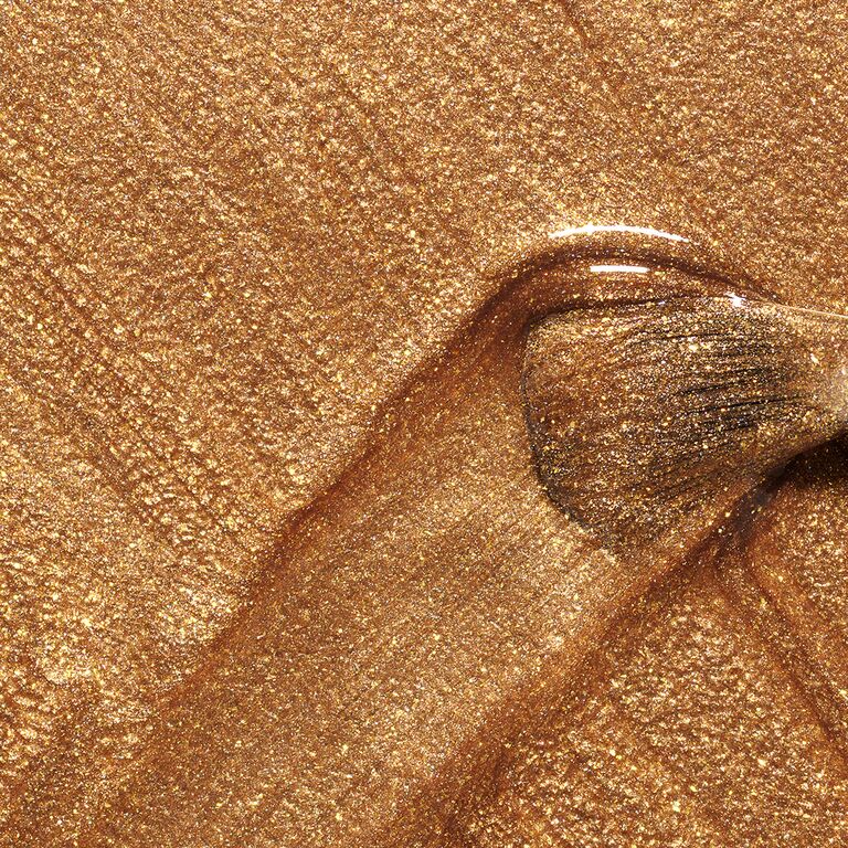 Manucurist Green vernis à ongles Shimmer bronze pailleté