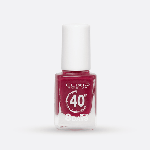 Élixir 40 Secondes #088 vernis à ongles bordeaux claret