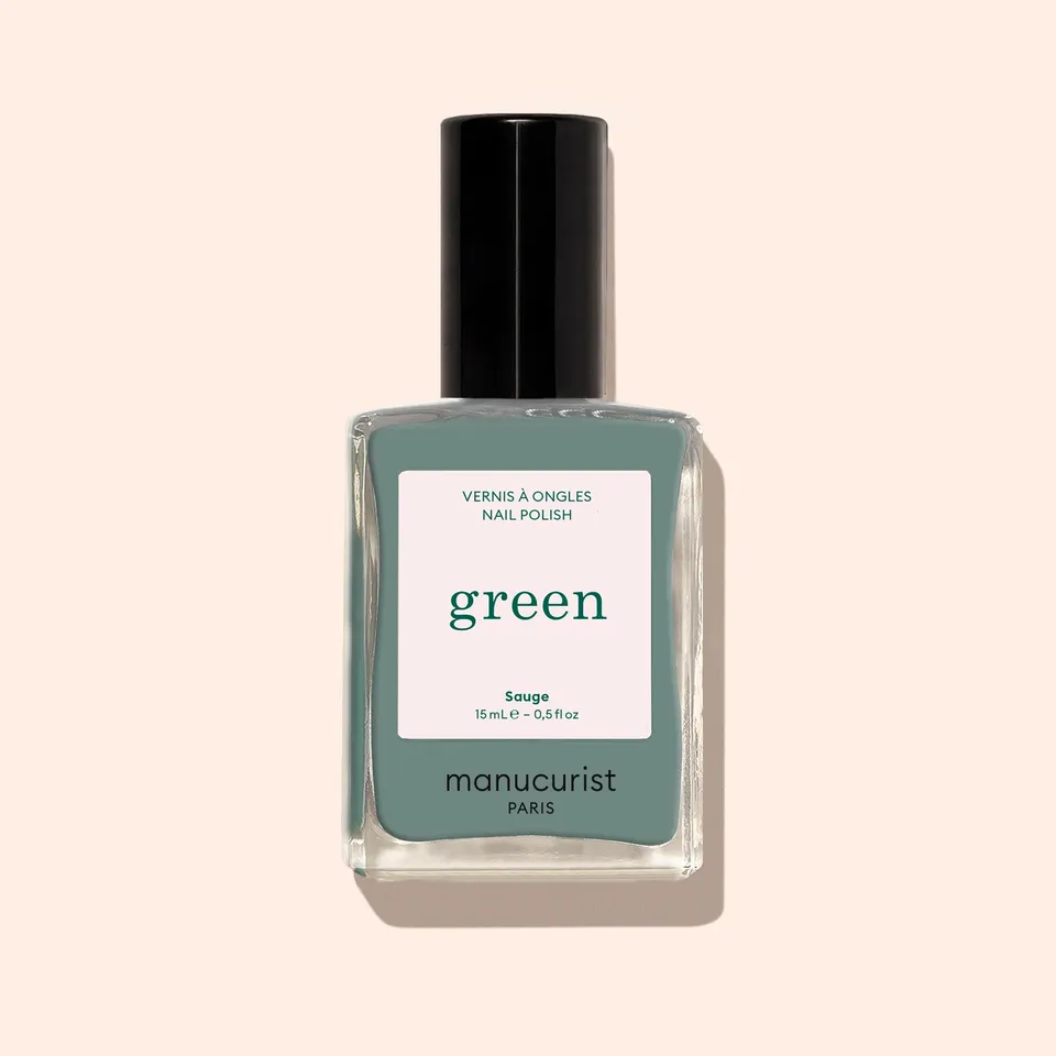 Manucurist Green Sauge vernis gris vert opaque