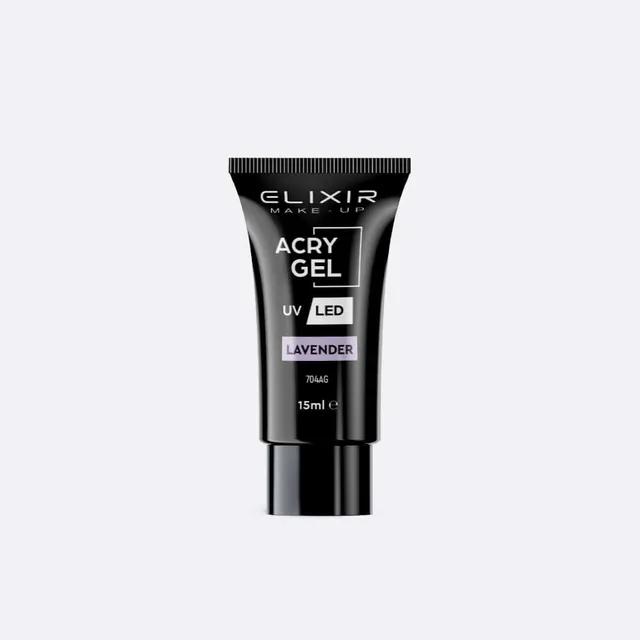 Élixir AcryGel #704AG gel lavender 15g construction solide