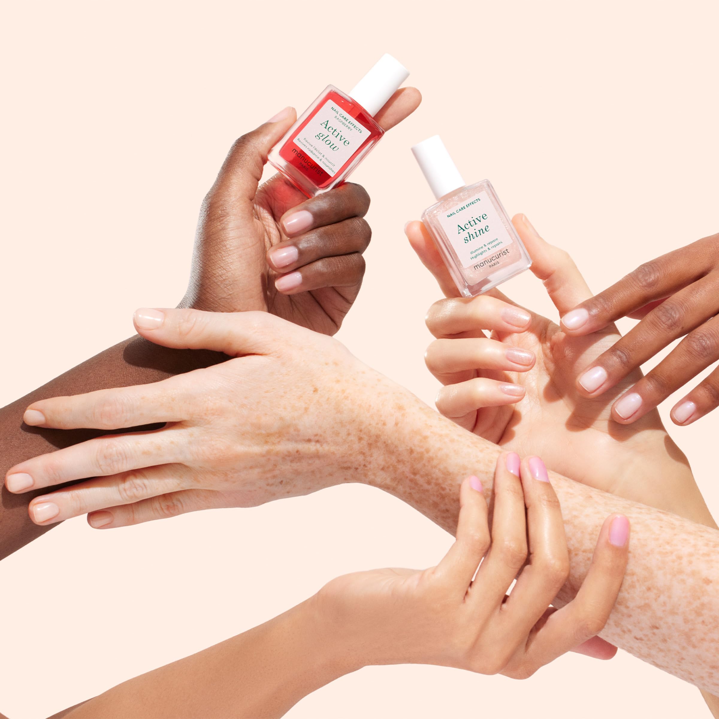Manucurist Active Signature Rainbow Set coffret 5 vernis soin