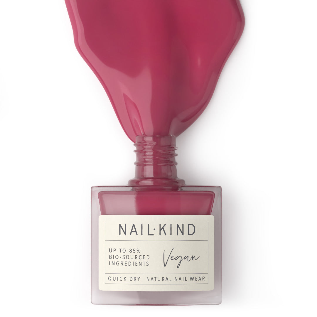 NAIL KIND The Colour Squad Gossip Gal vernis à ongles rose séchage rapide