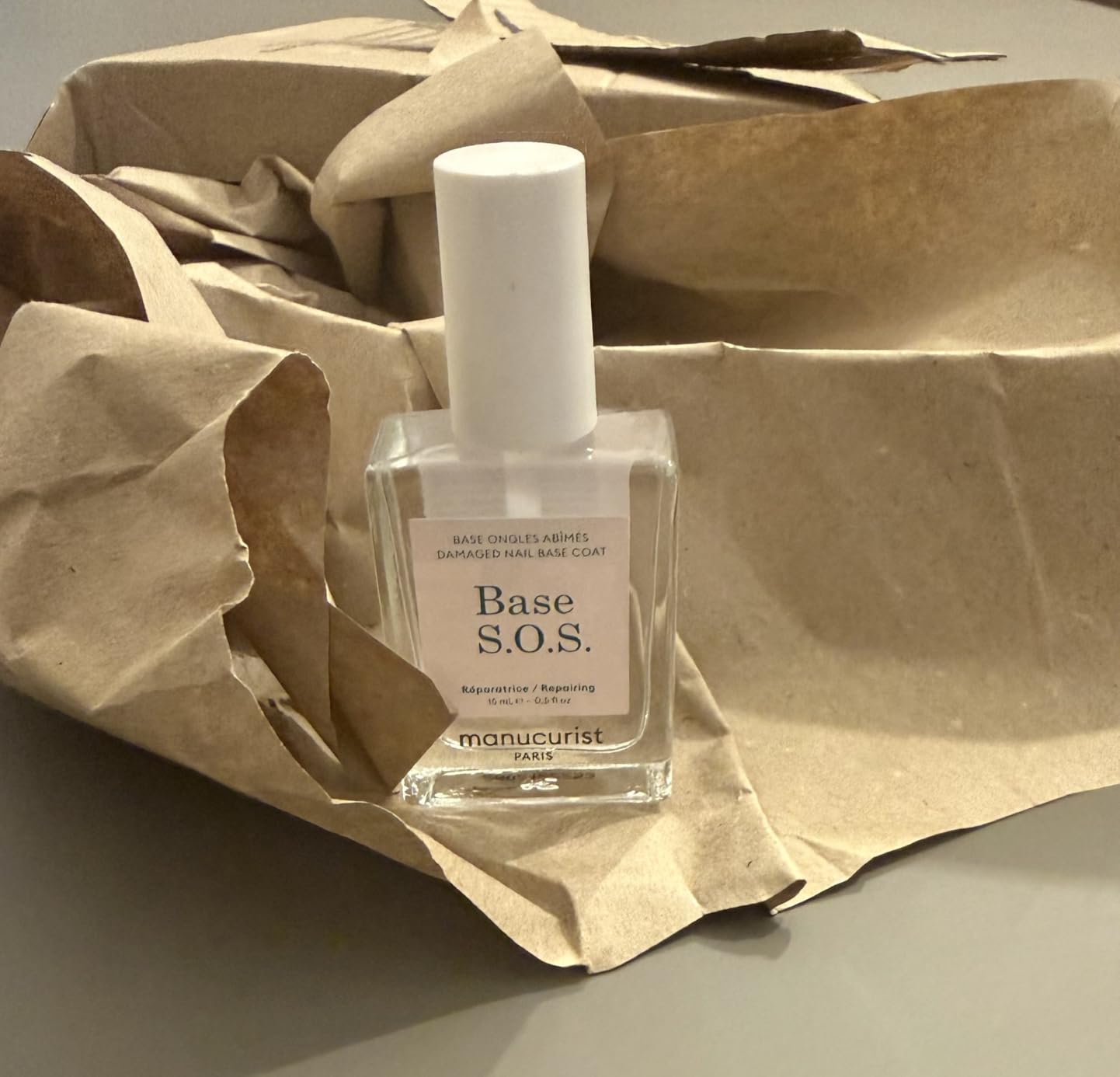 Manucurist Base S.O.S. soin fortifiant ongles très abîmés