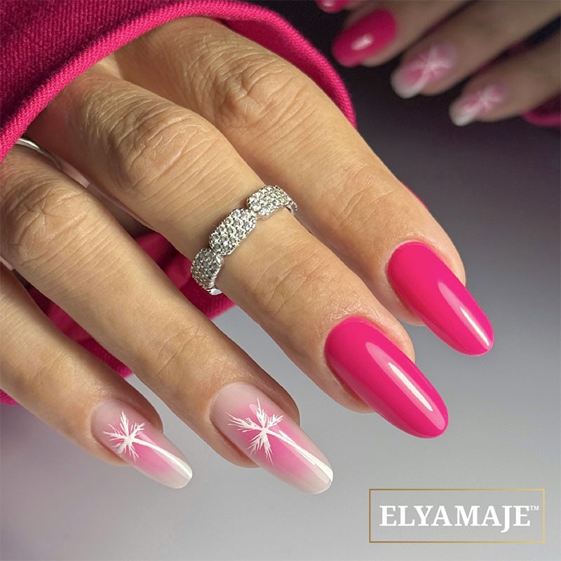 Elyamaje N°48 Flash Pink vernis semi-permanent rose