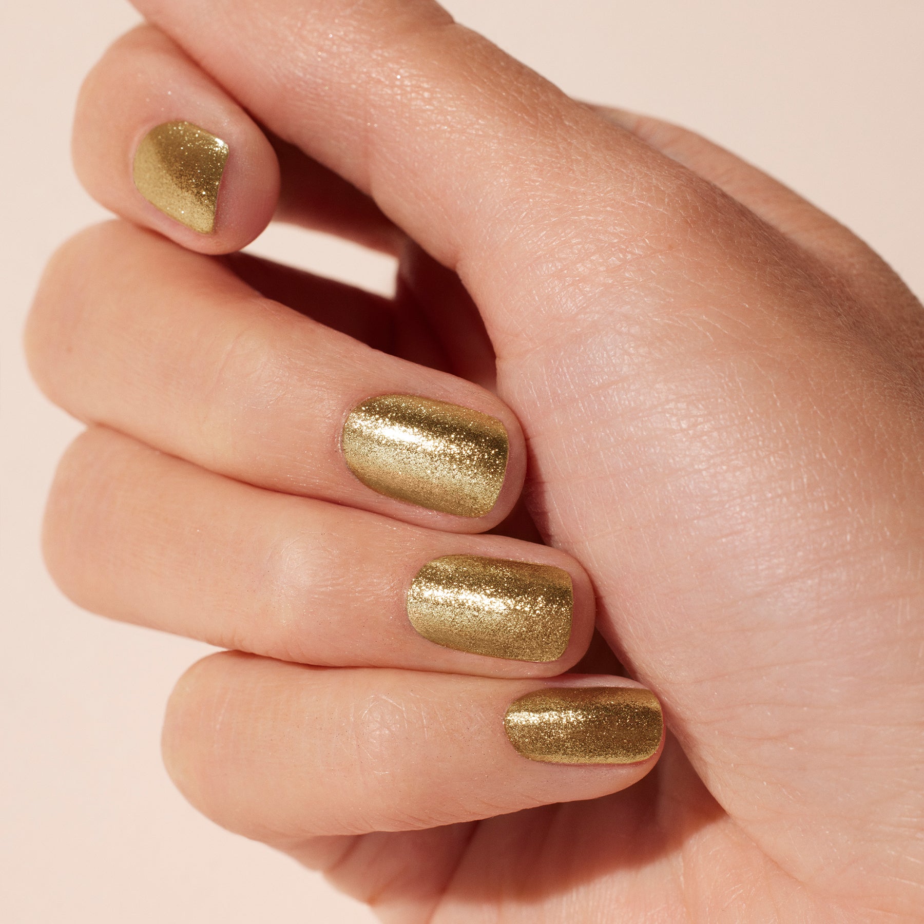 Manucurist Golden Chrome poudre chrome reflet doré