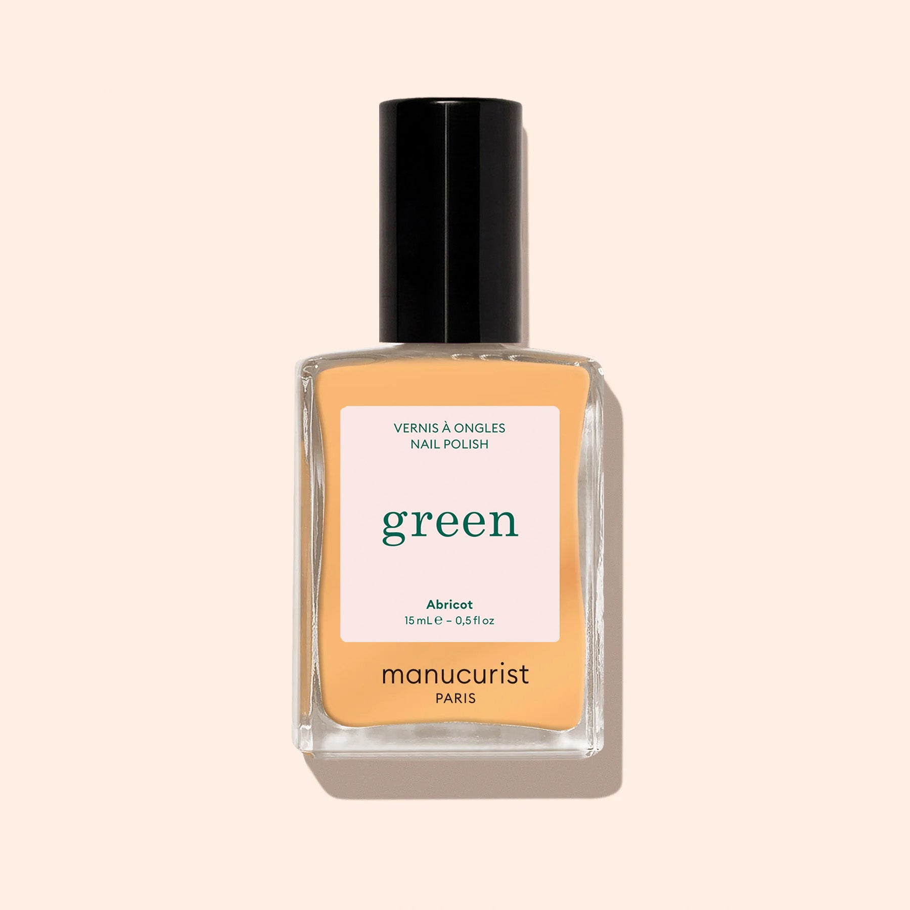 Manucurist Green Abricot vernis orange pastel