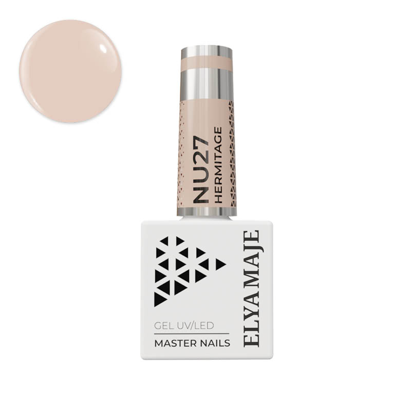 Elyamaje N°27 Hermitage vernis semi-permanent nude couvrant