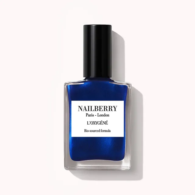 Nailberry L'Oxygéné Blue Moon vernis à ongles 15ml bleu métal