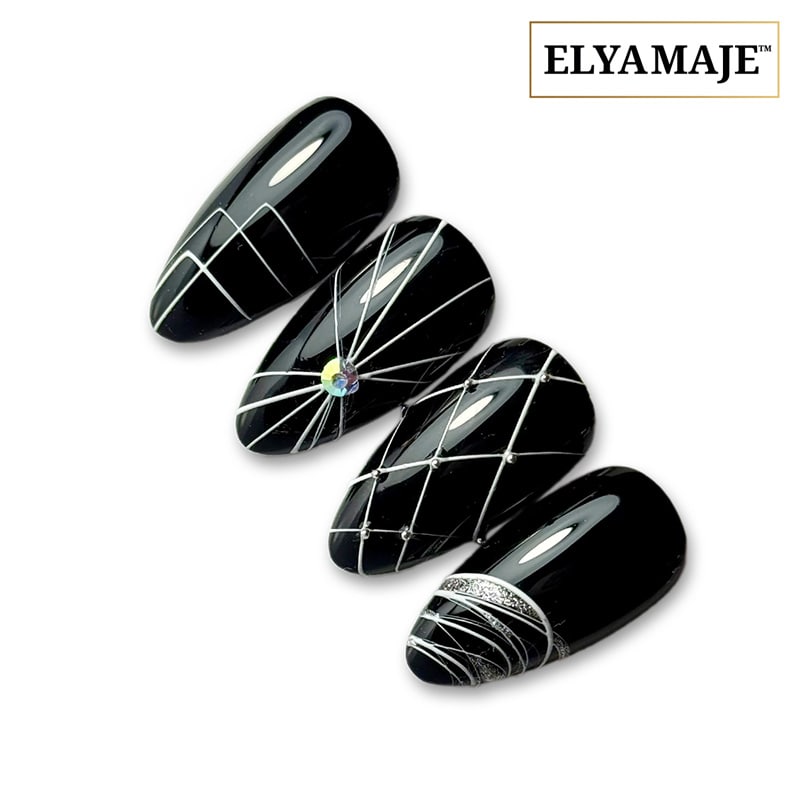 ElyaMaje Spider Gel 02 gel nail art blanc pur