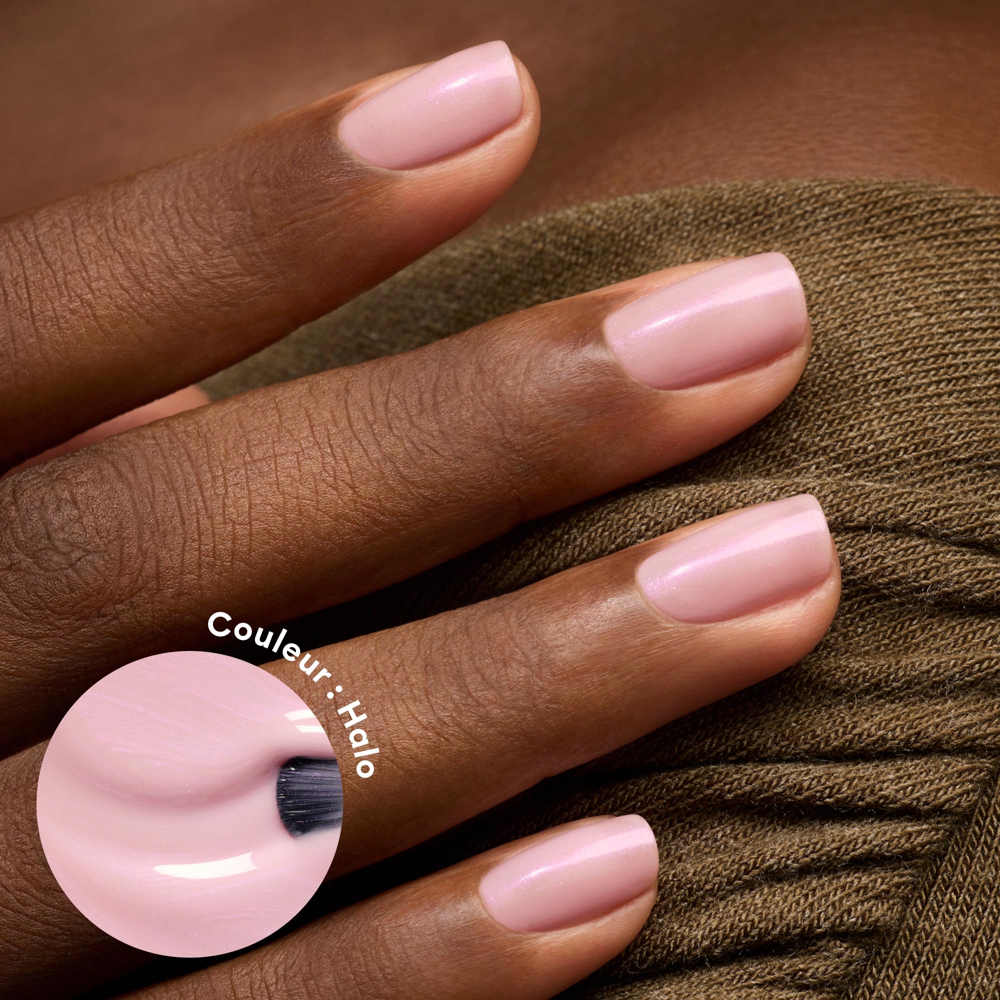 Manucurist Green Flash Halo vernis semi-permanent 15 ml mauve