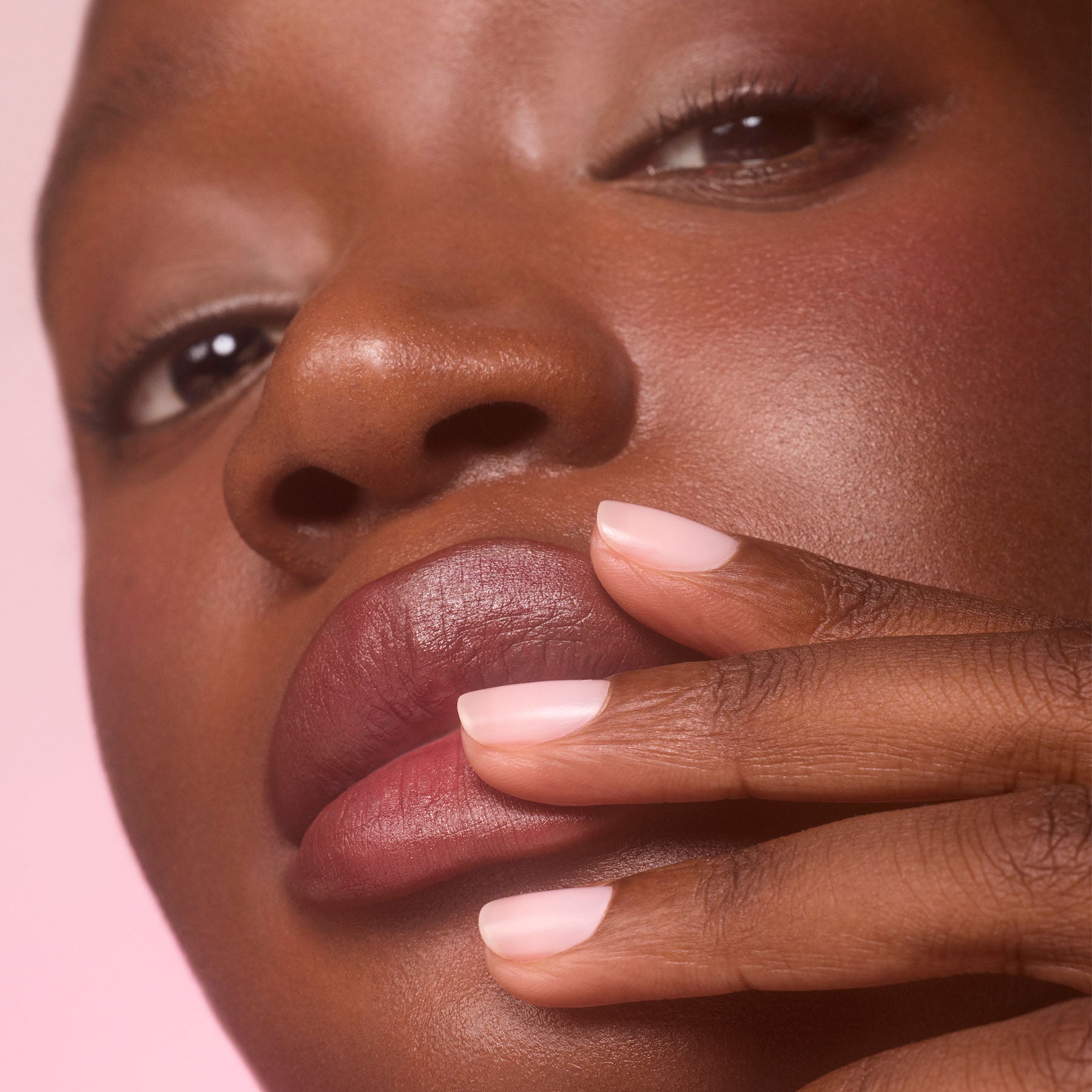 Manucurist Active Blur vernis soin rose poudré mat