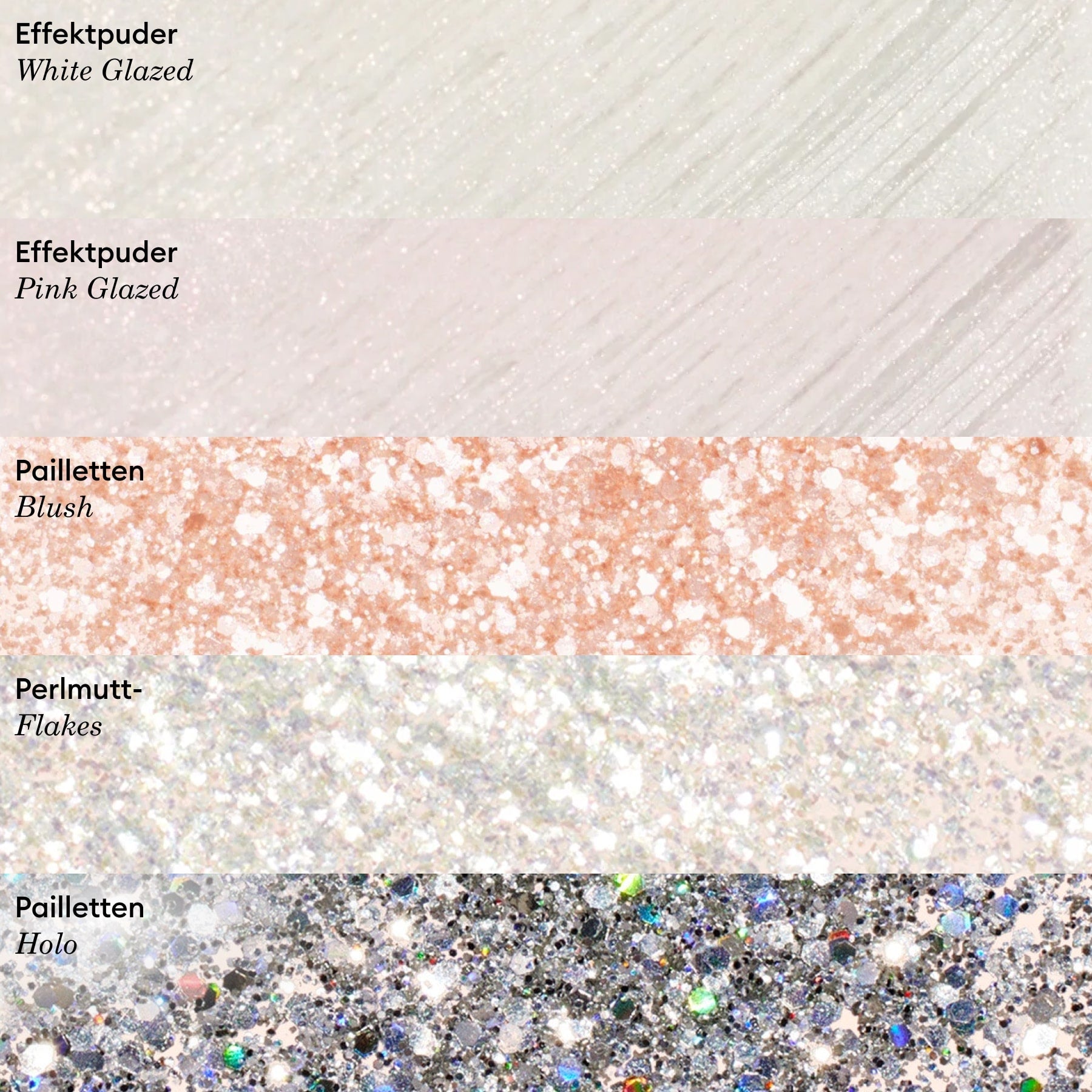 Manucurist Nacres Flakes poudre nail art effet nacré