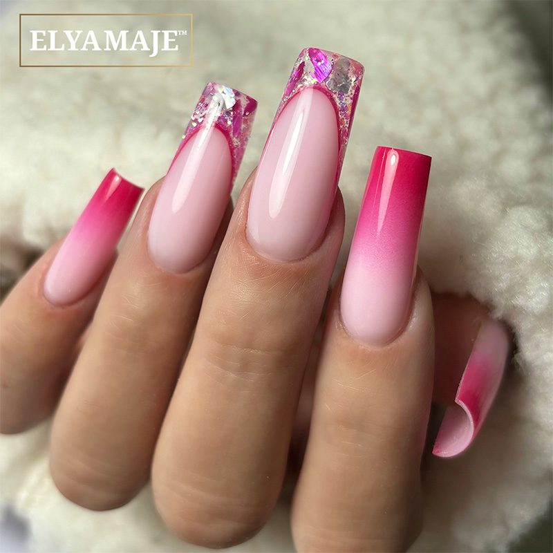Elyamaje Ultra Baby Paint 08 gel nail art fuchsia