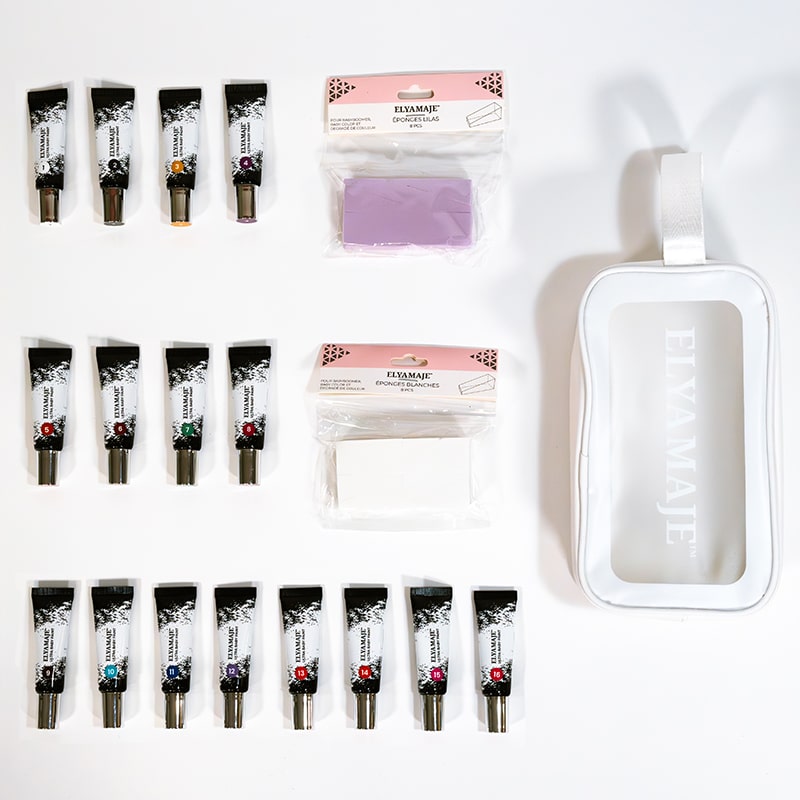 Elyamaje Ultra Baby Paints Kit Gel Nail Art Babyboomer