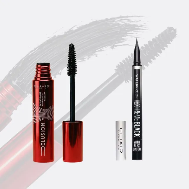 Elixir Cat Eye Combo coffret eyeliner waterproof + mascara